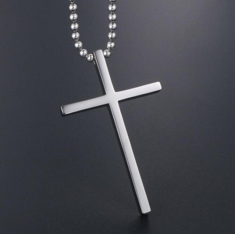 Pendant Necklaces Classic Punk Stainless Steel Simple Christian Cross Necklace Religious Style Prayer Amulet JewelryPendant
Pendant Necklaces Classic Punk Stainless Steel Simple Christian Cross Necklace Religious Style Prayer Amulet JewelryPendant