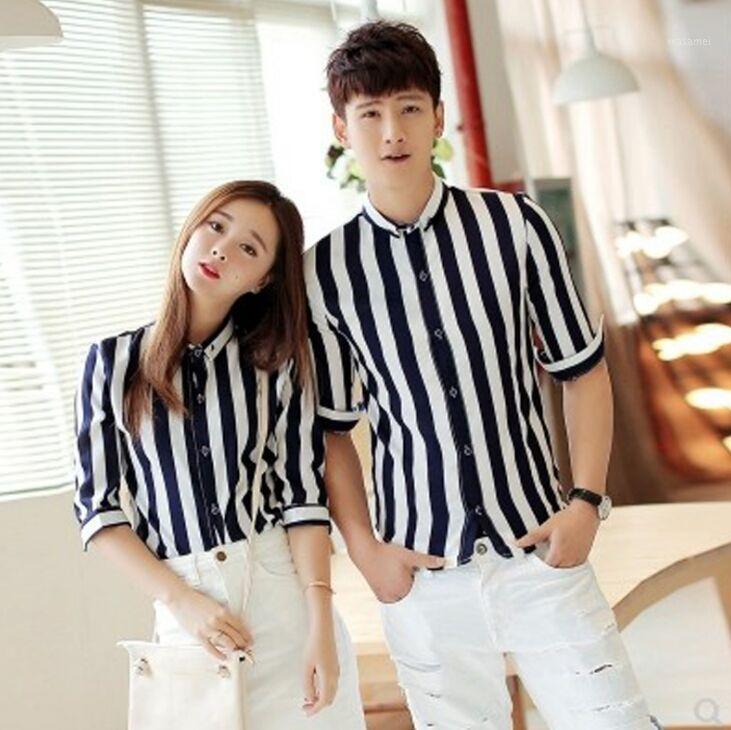 Classic Couple' Clothing Women &Men Fashion Slim Striped Long /short Sleeve Shirt Lady Male Clubs Personality Tops -5XL Men' Casual Shir, Same as photo
Classic Couple' Clothing Women &Men Fashion Slim Striped Long /short Sleeve Shirt Lady Male Clubs Personality Tops -5XL Men' Casual Shir, Same as photo