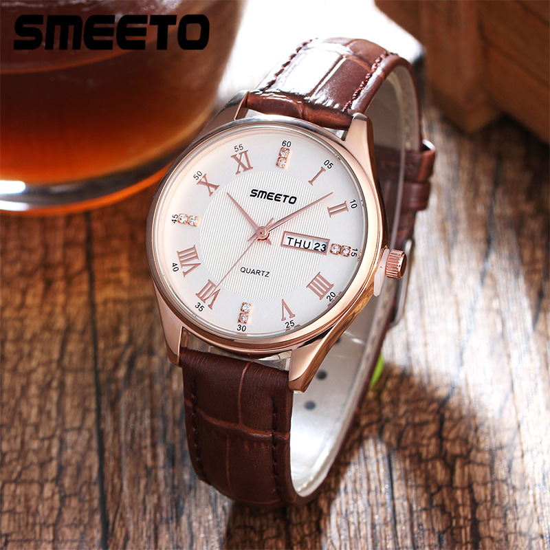 SMEETO Business Style Watch Casual Wristwatch Series Leather Belt Sport Military quartz Watches, C1
SMEETO Business Style Watch Casual Wristwatch Series Leather Belt Sport Military quartz Watches, C1