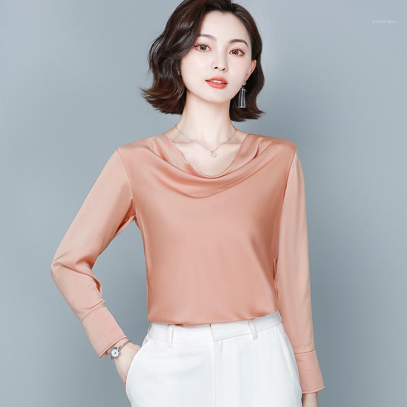 Women's Blouses & Shirts Blouse Women Autumn 2022 Fashion Office Lady Korea Style Full Sleeve Silk Solid Loose Purple Blusas Womens Tops And, Beige
Women's Blouses & Shirts Blouse Women Autumn 2022 Fashion Office Lady Korea Style Full Sleeve Silk Solid Loose Purple Blusas Womens Tops And, Beige