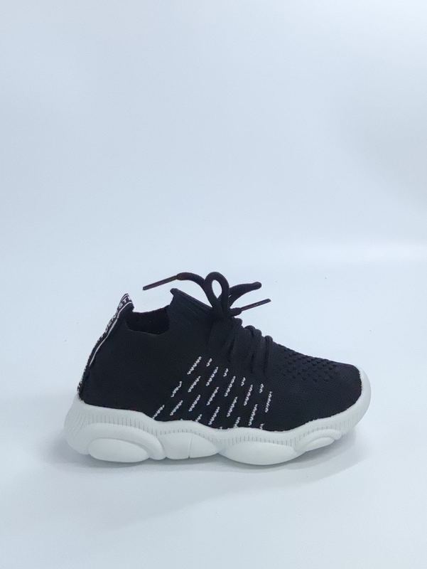 Toddler Boys Knit Lace-up Running Shoes SHE