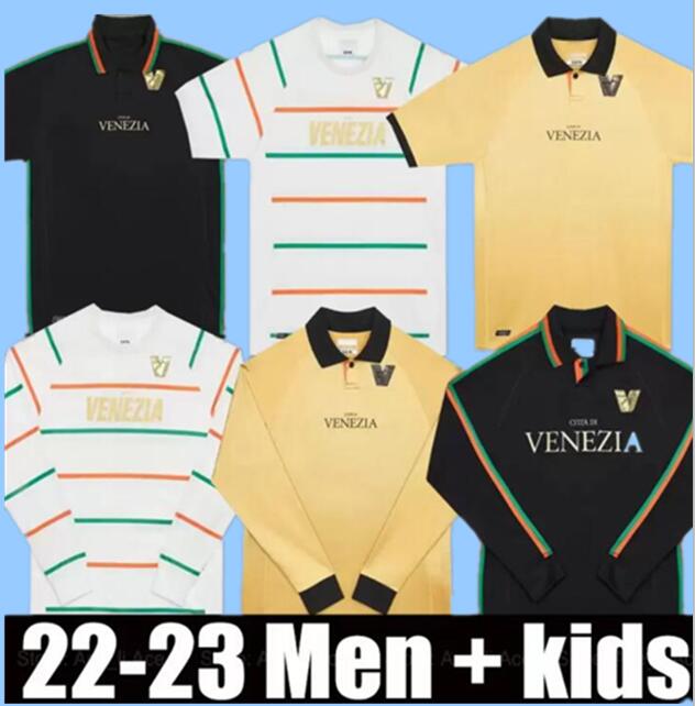22 23 Venezia FC Soccer Jerseys home Black Away Third 4th ARAMU FORTE Venice 2022 2023 BUSIO 27# Football Shirts 3rd Adukt Kids Kit Uniform pre match training long sleeve
22 23 Venezia FC Soccer Jerseys home Black Away Third 4th ARAMU FORTE Venice 2022 2023 BUSIO 27# Football Shirts 3rd Adukt Kids Kit Uniform pre match training long sleeve