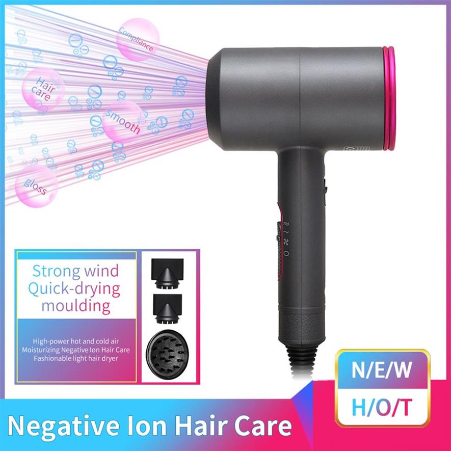 Epacket 1800W Ionic Hair Dryer Technology Thermostatic Model 3 Speed 3 Nozzles /Cold For Home Hair Salon Travel203j
Epacket 1800W Ionic Hair Dryer Technology Thermostatic Model 3 Speed 3 Nozzles /Cold For Home Hair Salon Travel203j