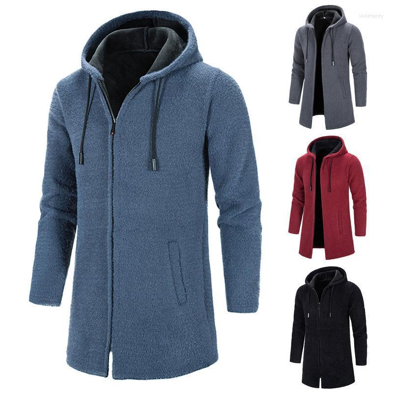 Men's Wool & Blends Autumn Drawstring Winter Casual Medium Length Stand Collar Zipper Mink Velvet Windbreaker Coat Hooded Solid Color Jacket
Men's Wool & Blends Autumn Drawstring Winter Casual Medium Length Stand Collar Zipper Mink Velvet Windbreaker Coat Hooded Solid Color Jacket