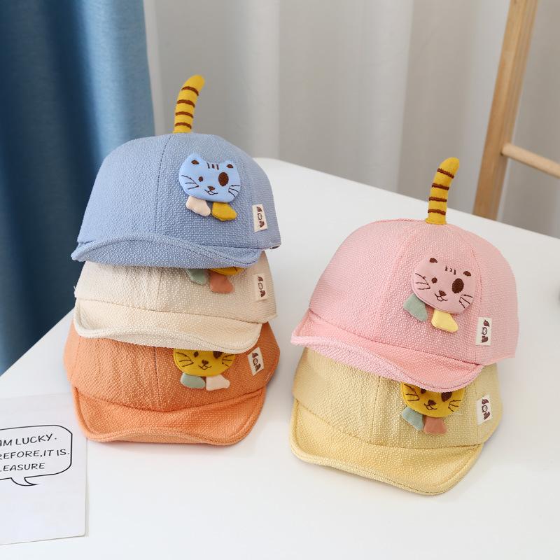 Ball Caps Children Baseball Cap Cute Girl Boy CAT Embroidery Pattern Baby Spring Rolling Eaves Sunshade Cotton 6-24 MonthsBall, Blue
Ball Caps Children Baseball Cap Cute Girl Boy CAT Embroidery Pattern Baby Spring Rolling Eaves Sunshade Cotton 6-24 MonthsBall, Blue
