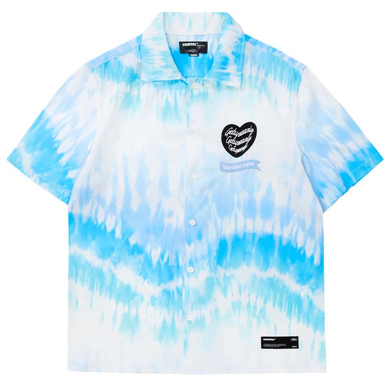 Men's Casual Shirts Men Oversize Hawaii Short Sleeve Tie Dyeing Print Turn-Down Collar Shirt 2022 Summer Unisex Vintage Male Tropical Tops, White;black
Men's Casual Shirts Men Oversize Hawaii Short Sleeve Tie Dyeing Print Turn-Down Collar Shirt 2022 Summer Unisex Vintage Male Tropical Tops, White;black