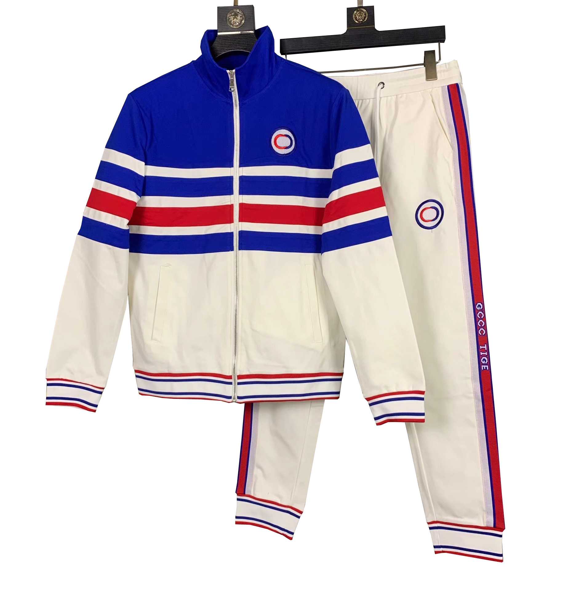Mens Tracksuits zipper coats street loose Pants for Men and women fashion Sportswear Jogging Casual Mens Hip Hop Streetwear Blue Red stripe -4XL, Multi
Mens Tracksuits zipper coats street loose Pants for Men and women fashion Sportswear Jogging Casual Mens Hip Hop Streetwear Blue Red stripe -4XL, Multi