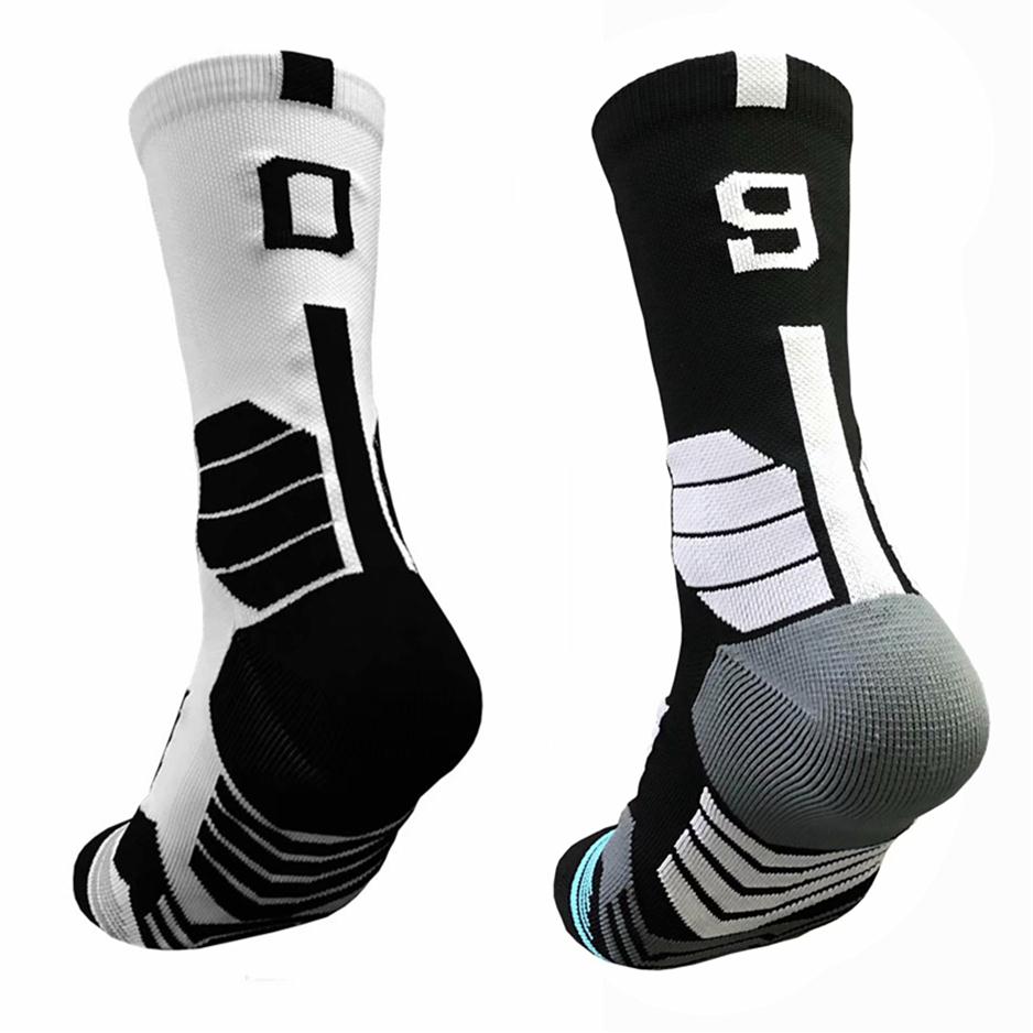 Professional collocation 0-9 number Basketball Socks Thick Sports Socks Non-slip Durable Skateboard Towel Bottom football Soc2597, White 9
Professional collocation 0-9 number Basketball Socks Thick Sports Socks Non-slip Durable Skateboard Towel Bottom football Soc2597, White 9