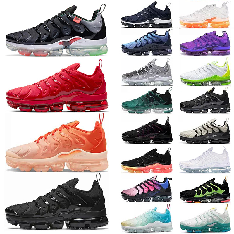New TN plus running shoes mens Black White Volt Orange Gradients Cherry Red Cool Wolf Grey Neon Green Olive USA Blue Fury tns men women outdoor trainers sneakers, #49 shoes box
New TN plus running shoes mens Black White Volt Orange Gradients Cherry Red Cool Wolf Grey Neon Green Olive USA Blue Fury tns men women outdoor trainers sneakers, #49 shoes box