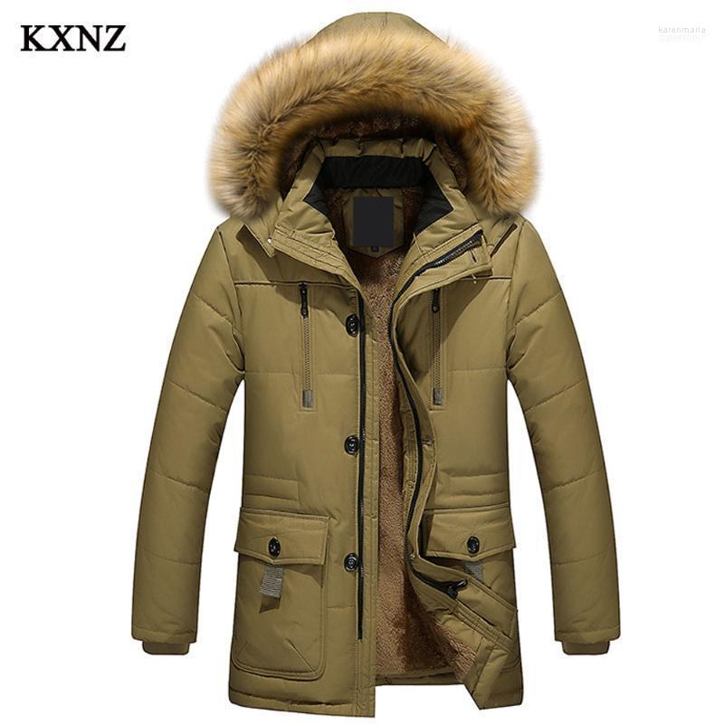 Men's Down & Parkas Men Cotton Jacket Hooded Winter Coat Waterproof Male Parka Padded Outwear Zipper Casual Multi-pocket Man Overcoat Clothi, Khaki 
Men's Down & Parkas Men Cotton Jacket Hooded Winter Coat Waterproof Male Parka Padded Outwear Zipper Casual Multi-pocket Man Overcoat Clothi, Khaki