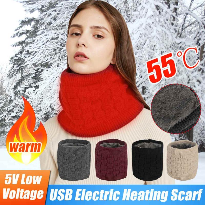 Bandanas USB Electric Heating Neck Wrap Knited Winter Oudoor Heated Scarf Warmer Collar Keep Men Women
Bandanas USB Electric Heating Neck Wrap Knited Winter Oudoor Heated Scarf Warmer Collar Keep Men Women