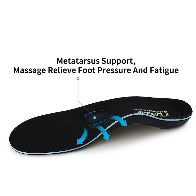 PCSsole Ortic High Arch Support Insoles Comfort Sport Insert for Flat Feet Plantar Fasciitis Feet Pain Foot Valgus Over 220505
