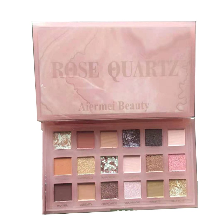 NEW Makeup ROSE QUARTZ AIERMEI BEAUTY 18Colors Eye Shadow Shimmer Matte NUDE Eyeshadow Beauty Cosmetics, As pic
NEW Makeup ROSE QUARTZ AIERMEI BEAUTY 18Colors Eye Shadow Shimmer Matte NUDE Eyeshadow Beauty Cosmetics, As pic