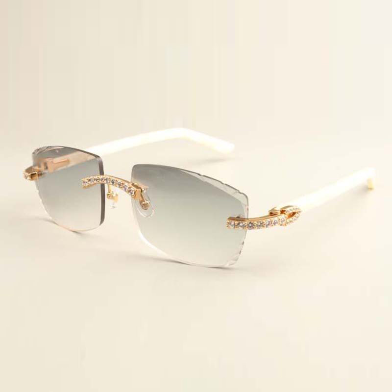 Sunglasses 3524015 with Aztec diamond and 57mm cut lenses
