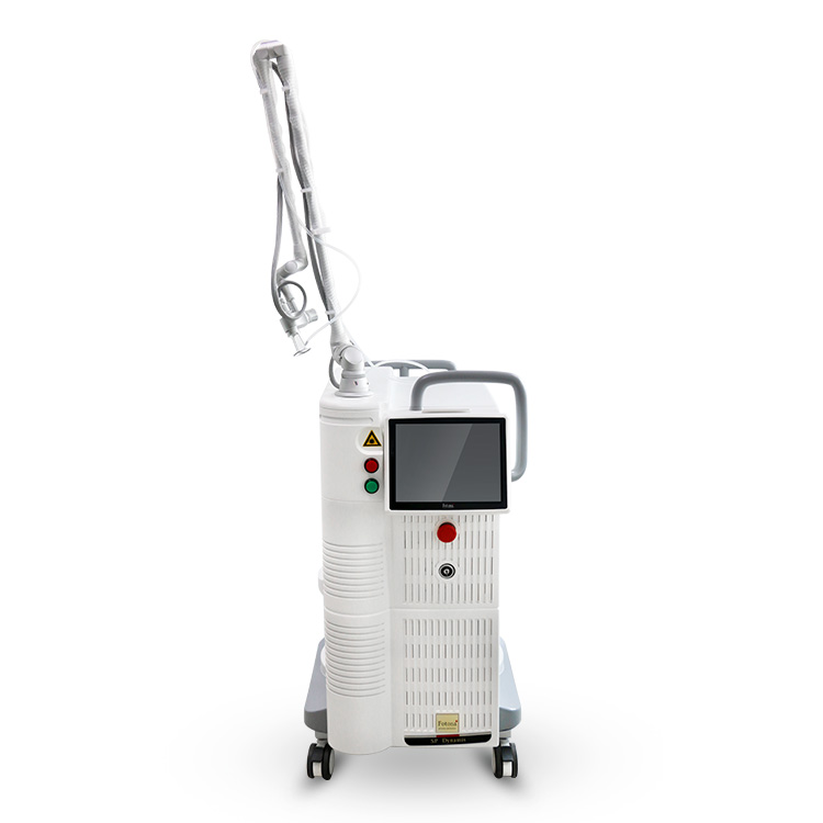 Co2 laser fractional machine Vertical RF tube 1060 nm wavelength for vaginal Stretch Marks removal Face Lift skin rejuvenation Safety Equipment
