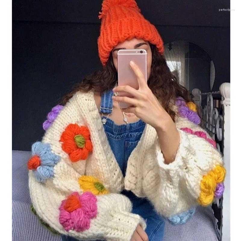 Women's Knits & Tees Boho Inspired White Flower Cardigan For Women Floral Knitted Chunky Sweater Winter Warm Perf22, Pink
Women's Knits & Tees Boho Inspired White Flower Cardigan For Women Floral Knitted Chunky Sweater Winter Warm Perf22, Pink