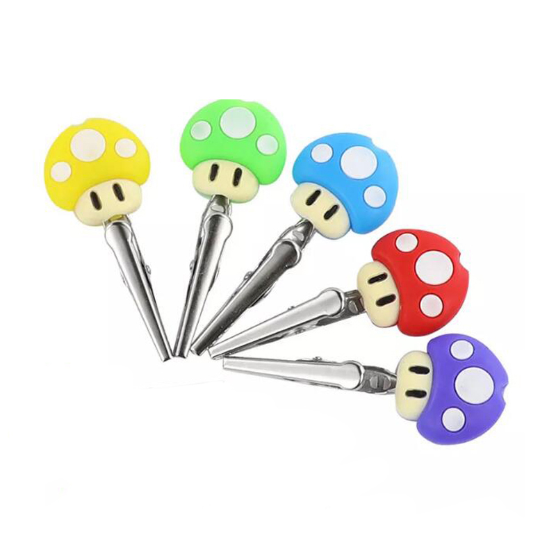 2.5" Metal Alligator Clip Smoking Accessories Cigarette Holder Roach Clips Mushroom Credit Card Clips For Long Nails 50 Pcs/lot
2.5" Metal Alligator Clip Smoking Accessories Cigarette Holder Roach Clips Mushroom Credit Card Clips For Long Nails 50 Pcs/lot