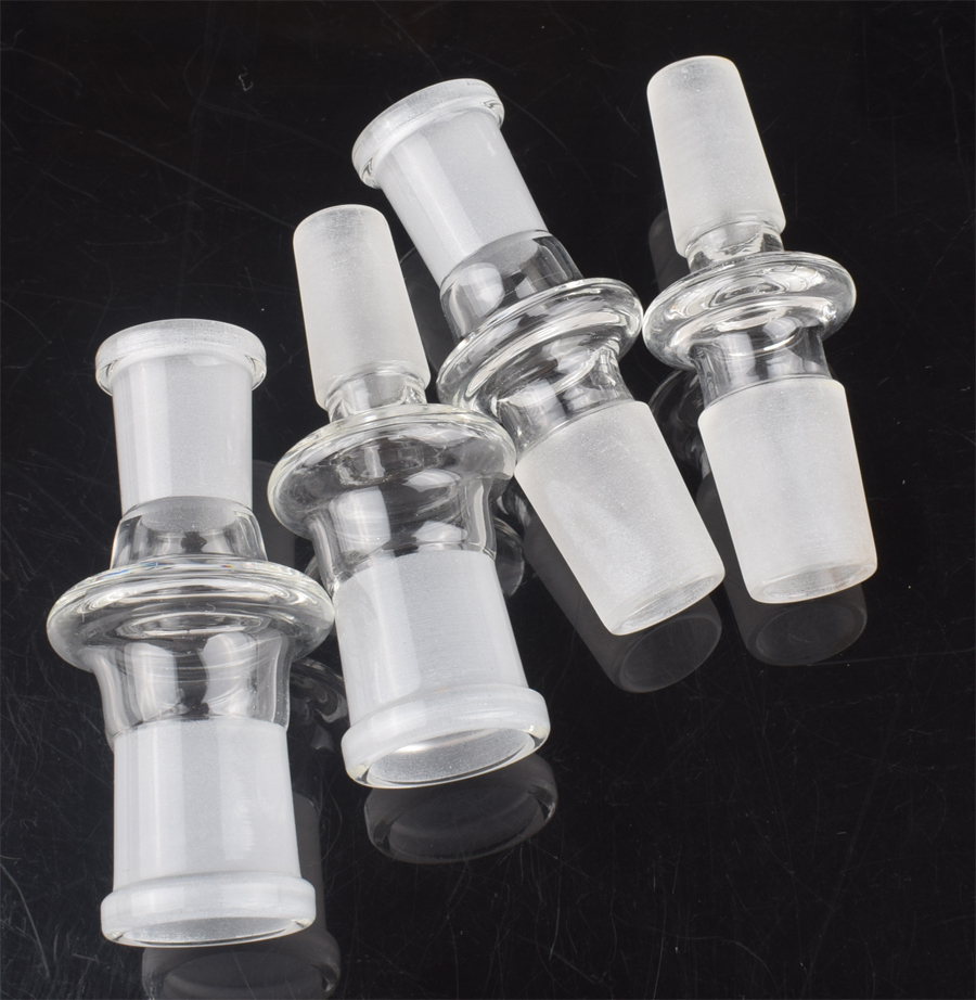 Glass Adapter 10mm 14mm Male To 18mm Female Hookahs Reducer Connector Drop Down Bong Pipe Adapters for Oil Rigs Bongs
Glass Adapter 10mm 14mm Male To 18mm Female Hookahs Reducer Connector Drop Down Bong Pipe Adapters for Oil Rigs Bongs