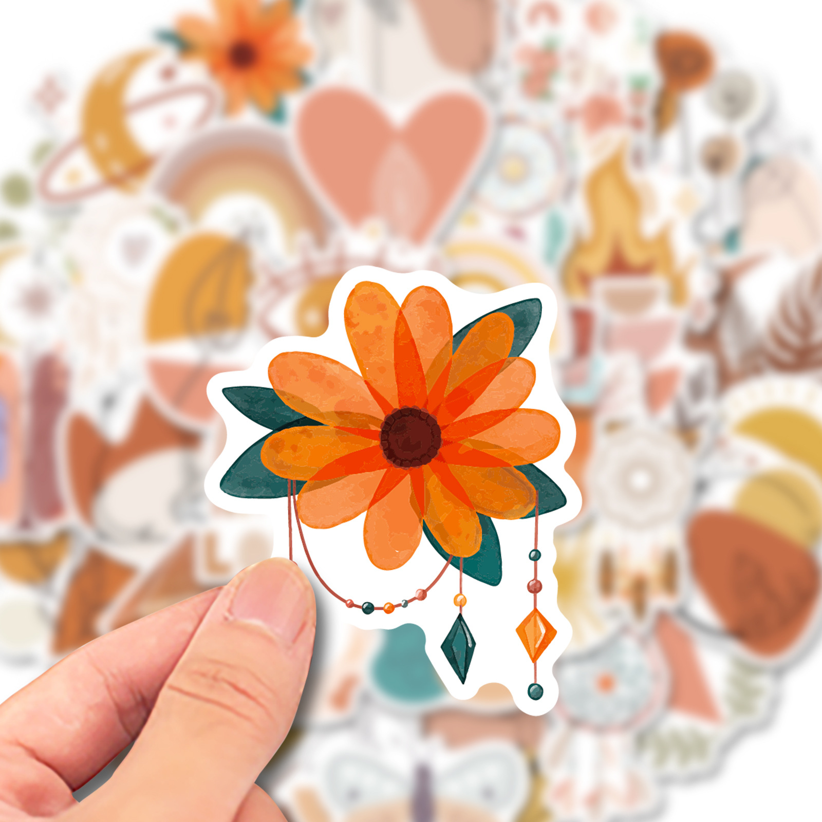 50PCS waterproof Skateboard Stickers BOHO leaf For Car Baby Scrapbooking Pencil Case Diary Phone Laptop Planner Decoration Book Album Kids Toys DIY Decals, Multi colors
50PCS waterproof Skateboard Stickers BOHO leaf For Car Baby Scrapbooking Pencil Case Diary Phone Laptop Planner Decoration Book Album Kids Toys DIY Decals, Multi colors