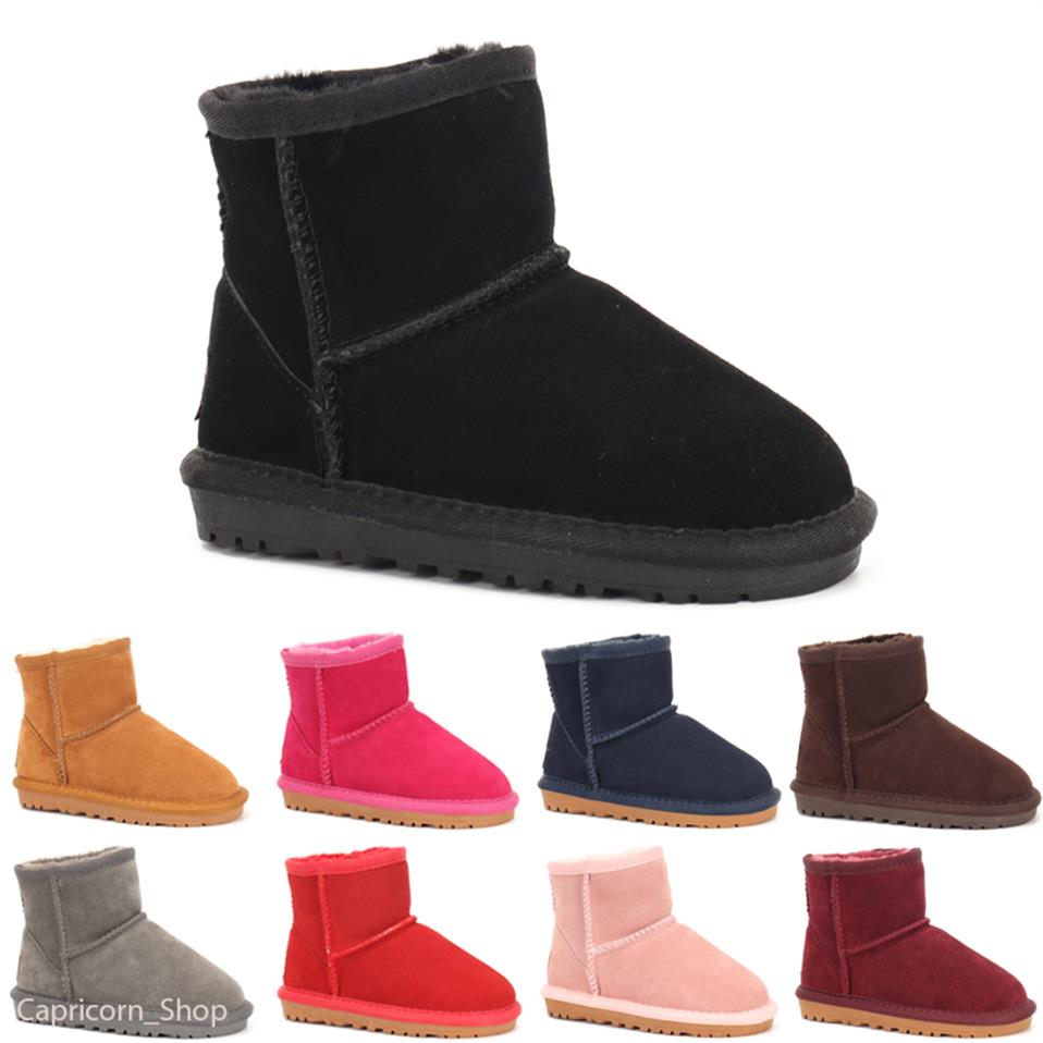 

Fashion Baby Kids Girl Boy Shoes Winter Warm Boots Soft Sole Booties Snow Boot Infant Toddler Newborn Crib Shoes 5 Colors242q, Color 9