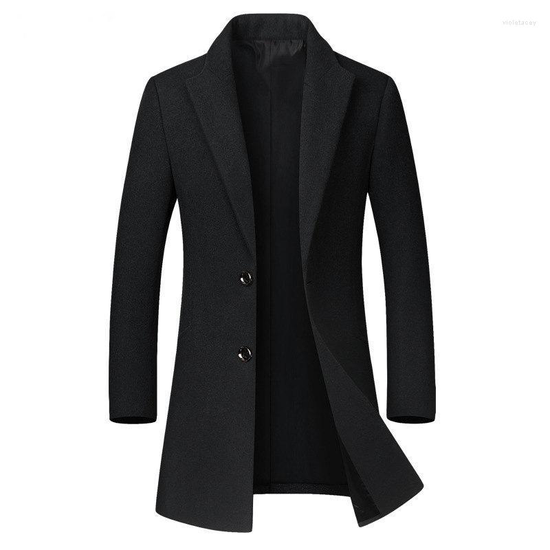 Men's Trench Coats Men's Black Grey Burgundy Wool Coat For Men Autumn Winter Outerwear Business Casual Long Overcoat Slim Woolen Trenchc
Men's Trench Coats Men's Black Grey Burgundy Wool Coat For Men Autumn Winter Outerwear Business Casual Long Overcoat Slim Woolen Trenchc