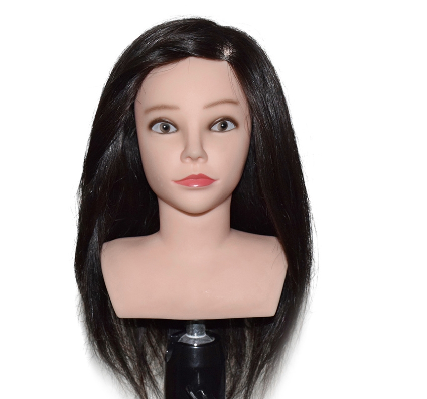 100% real hair doll head, hairdressing head, fake head type/practice curls, editing, make-up, perm and dye styling
100% real hair doll head, hairdressing head, fake head type/practice curls, editing, make-up, perm and dye styling