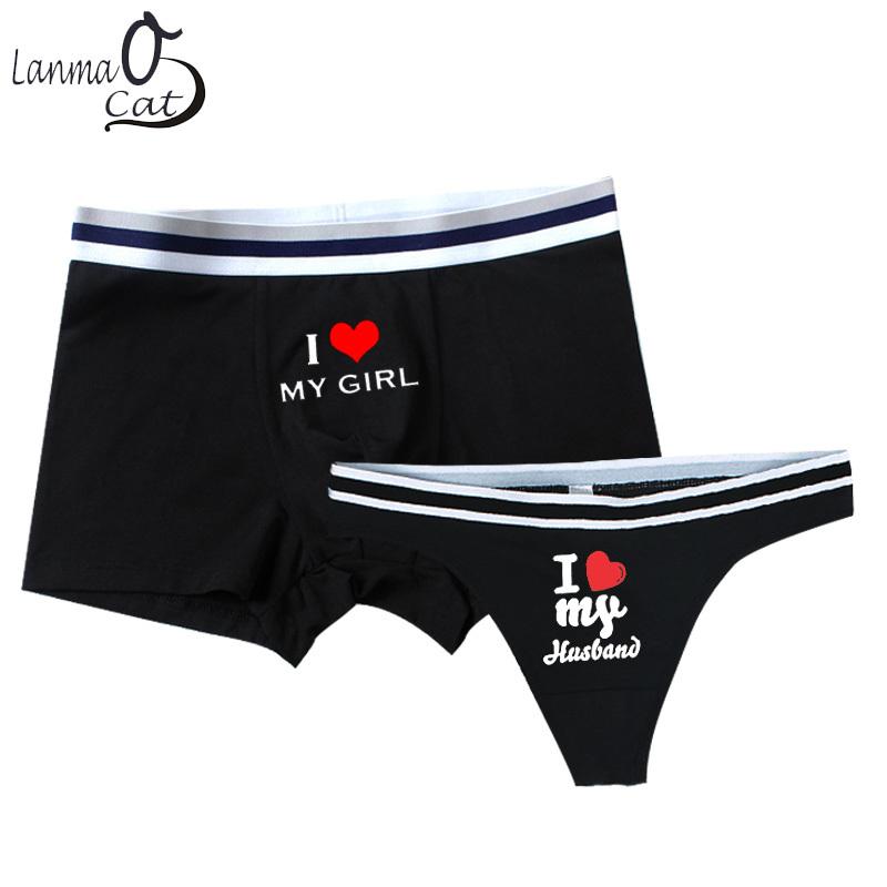 Underpants Couple Lovers Underwear Men Boxer Shorts Briefs Womens Sexy Thongs Lingerie Panty For Panties, Black;white
Underpants Couple Lovers Underwear Men Boxer Shorts Briefs Womens Sexy Thongs Lingerie Panty For Panties, Black;white