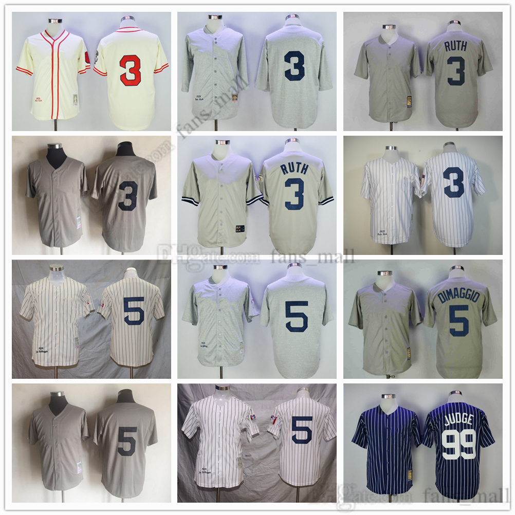 Movie Mitchell and Ness Baseball Jersey Vintage 3 Babe Ruth Jersey 5 Joe DiMaggio 99 Aaron Judge Stitched Breathable Sport Sale High Quality Man, As picture (with team name)
Movie Mitchell and Ness Baseball Jersey Vintage 3 Babe Ruth Jersey 5 Joe DiMaggio 99 Aaron Judge Stitched Breathable Sport Sale High Quality Man, As picture (with team name)