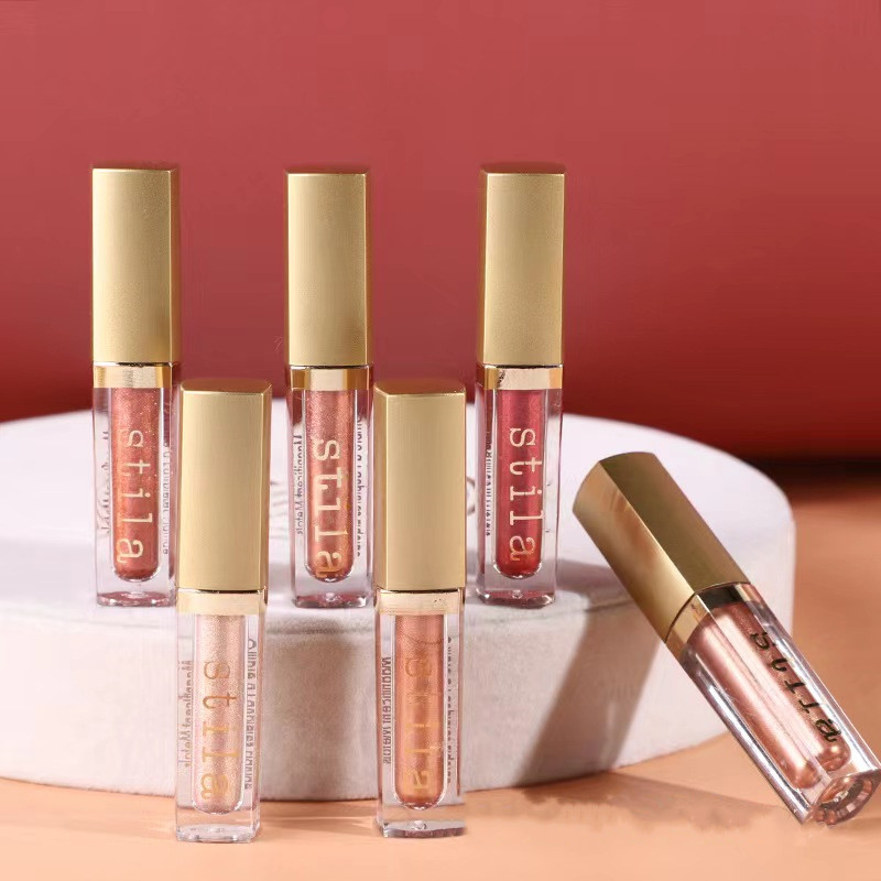 6Pcs Eye Elegance Shimmer Glitter & Glow Liquid Eyeshadow Set Enchanted Eyes Make Up Eye Shadow kit Easy To Wear Stila, 6stila-2.25ml 
6Pcs Eye Elegance Shimmer Glitter & Glow Liquid Eyeshadow Set Enchanted Eyes Make Up Eye Shadow kit Easy To Wear Stila, 6stila-2.25ml