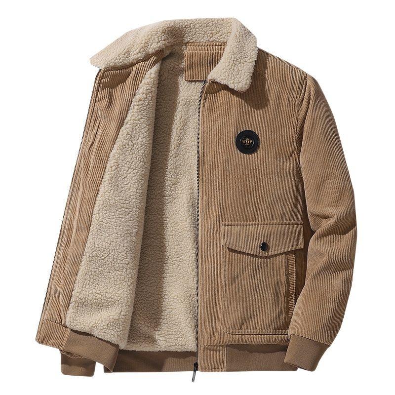 Men' Jackets Men 2022 Winter Fleece Warm Thick Fashion Fur Collar Corduroy Coat Autumn Outwear Military Casual Jacket MenMen, Black
Men' Jackets Men 2022 Winter Fleece Warm Thick Fashion Fur Collar Corduroy Coat Autumn Outwear Military Casual Jacket MenMen, Black