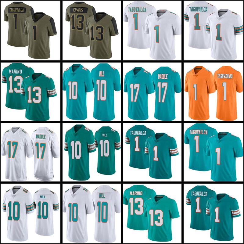 1 Tua Tagovailoa 10 Tyreek Hill Football Jersey 17 Jaylen Waddle Dan Marino Men women youth kids, As
1 Tua Tagovailoa 10 Tyreek Hill Football Jersey 17 Jaylen Waddle Dan Marino Men women youth kids, As