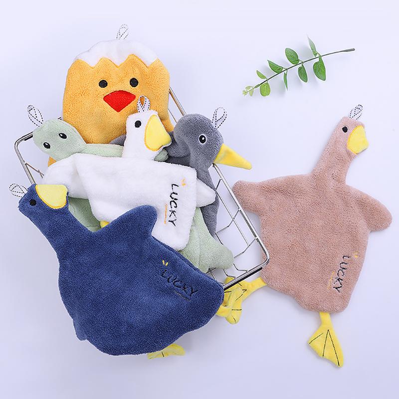 Towel Hand Absorbent Washcloth Hanging Decoration Handkerchief Dishcloth Household Accessories Children Blue Duck, 02
Towel Hand Absorbent Washcloth Hanging Decoration Handkerchief Dishcloth Household Accessories Children Blue Duck, 02