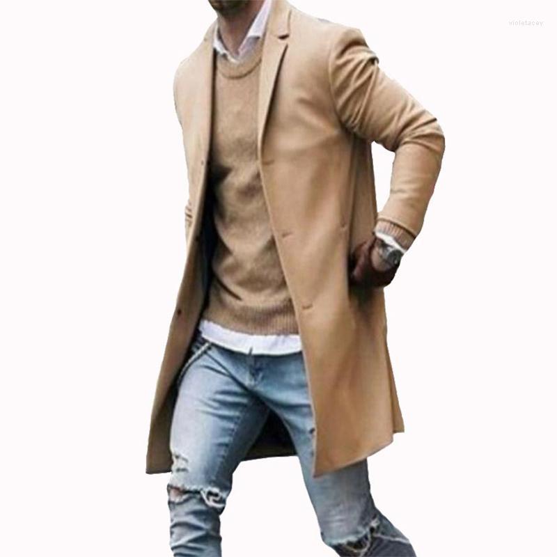 Men's Trench Coats Casual Single Breasted Long Coat Spring Fashion Sleeve Mens Outerwear Top Men Solid Turndown Collar Winter Overcoats Viol, 01 khaki
Men's Trench Coats Casual Single Breasted Long Coat Spring Fashion Sleeve Mens Outerwear Top Men Solid Turndown Collar Winter Overcoats Viol, 01 khaki