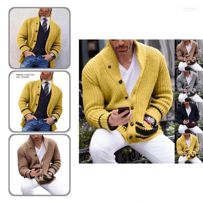 Men's Sweaters Buttons Terrific Wear-resistant Male Sweater Elastic Long Sleeve For Daily Wear Time22, Khaki
Men's Sweaters Buttons Terrific Wear-resistant Male Sweater Elastic Long Sleeve For Daily Wear Time22, Khaki