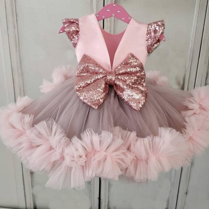 Girl's Dresses Pink Flower Girl Dress 2022 Sequin Bow Princess Ball Gowns Puffy Tulle First Communion Skirts O-Neck Child Wedding Party Dres, Champagne
Girl's Dresses Pink Flower Girl Dress 2022 Sequin Bow Princess Ball Gowns Puffy Tulle First Communion Skirts O-Neck Child Wedding Party Dres, Champagne