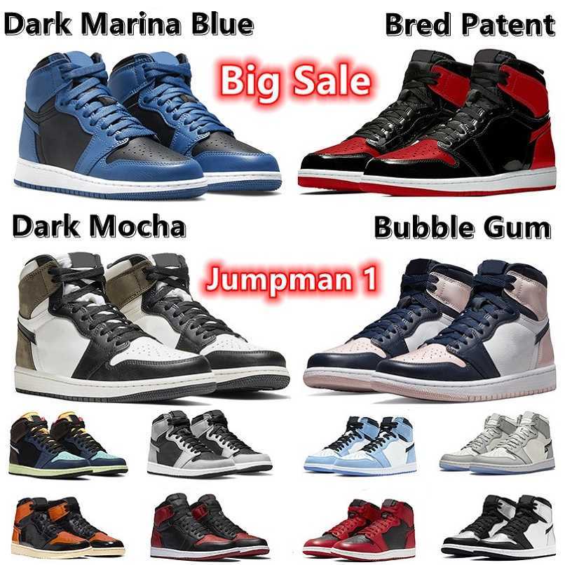 Jumpman 1 1s high OG basketball shoes Bred Patent Dark Marina University Blue Bubble Gum Shadow 2.0 Dark Mocha TS X fragmentBio hack Twist, 49
Jumpman 1 1s high OG basketball shoes Bred Patent Dark Marina University Blue Bubble Gum Shadow 2.0 Dark Mocha TS X fragmentBio hack Twist, 49