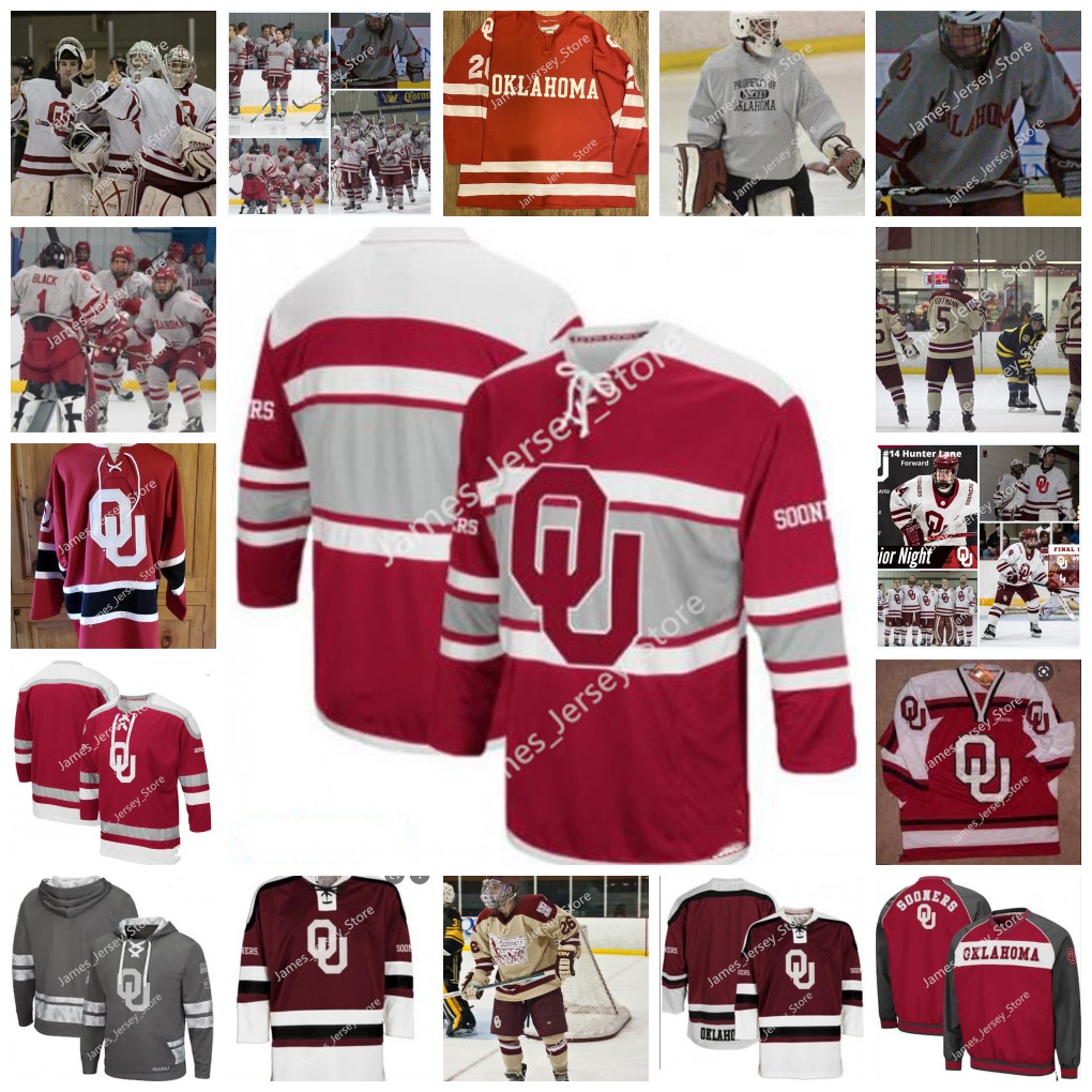 OU Hockey Jersey Cameron Bickford Alexander Fraboulet William Frye Cody Wilson Michael Volmert Trey Attanasio Gage Redman Brendan Culbertson-Bond Nolan Hawkes
OU Hockey Jersey Cameron Bickford Alexander Fraboulet William Frye Cody Wilson Michael Volmert Trey Attanasio Gage Redman Brendan Culbertson-Bond Nolan Hawkes