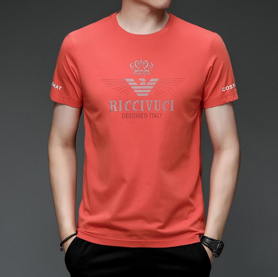 Men printed T-shirt Loose T-shirt summer fashion short-sleeved T-shirt tops men's short-sleeved tops M-4XL, W1
Men printed T-shirt Loose T-shirt summer fashion short-sleeved T-shirt tops men's short-sleeved tops M-4XL, W1