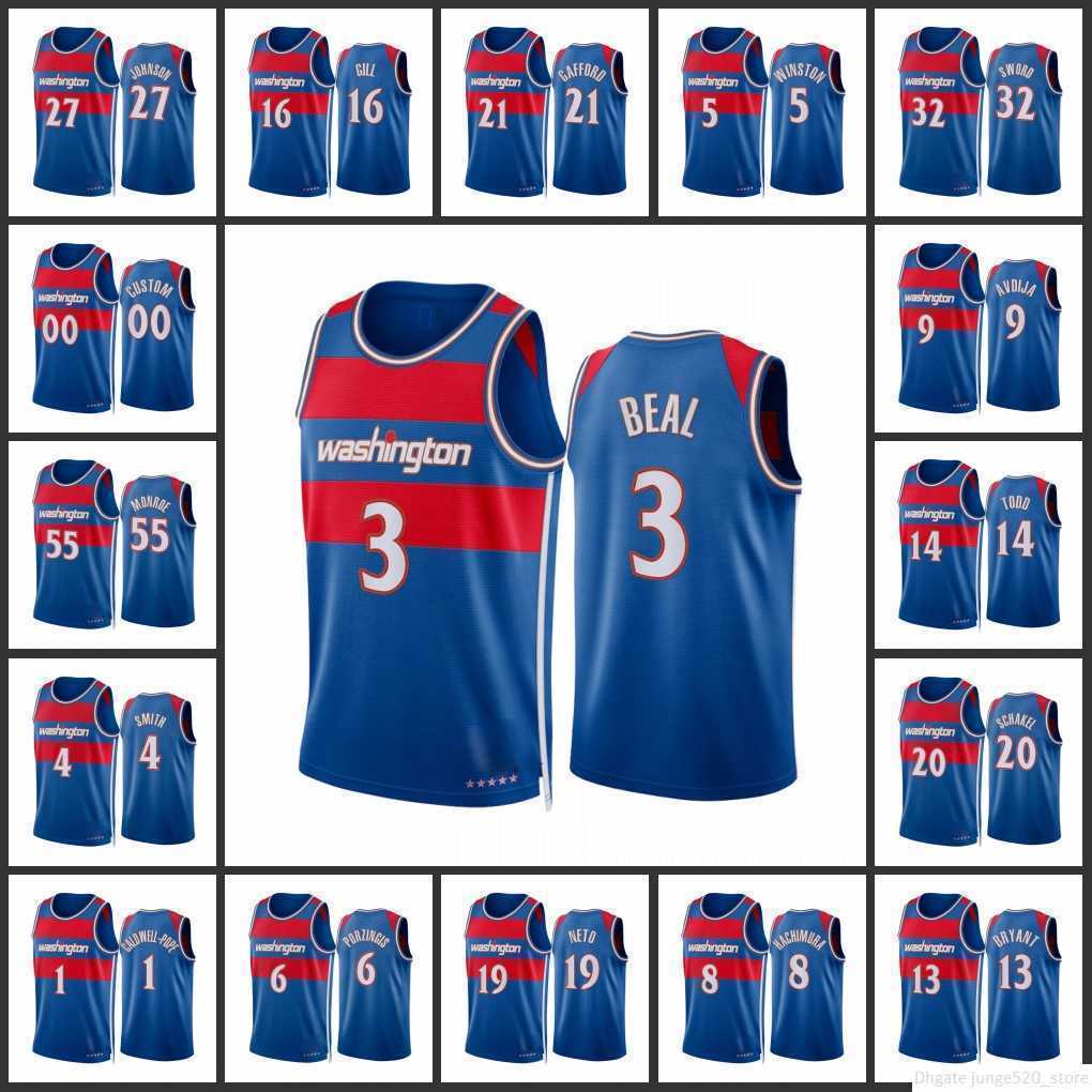 Print Washington Wizards''Kentavious Caldwell-Pope Bradley Beal Kyle Kuzma Rui Hachimura Daniel Gafford Royal 2022 Season 75th''nba''jerseys
Print Washington Wizards''Kentavious Caldwell-Pope Bradley Beal Kyle Kuzma Rui Hachimura Daniel Gafford Royal 2022 Season 75th''nba''jerseys