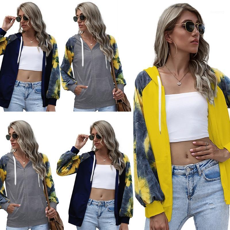 Women' Hoodies & Sweatshirts Women Tie-Dye Patchwork Long Sleeve Drawstring Hoodie Color Block Sweatshirt Casual Loose Full Zip Up Outwear, Gray
Women' Hoodies & Sweatshirts Women Tie-Dye Patchwork Long Sleeve Drawstring Hoodie Color Block Sweatshirt Casual Loose Full Zip Up Outwear, Gray