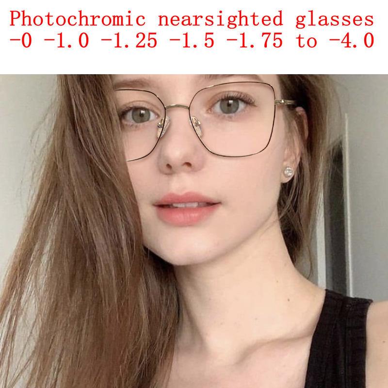 Sunglasses Vintage Transition Pochromic Myopia Women Men Transparent Nearsighted Prescription Eyewear Computer Eyeglasses NXSunglasses
Sunglasses Vintage Transition Pochromic Myopia Women Men Transparent Nearsighted Prescription Eyewear Computer Eyeglasses NXSunglasses