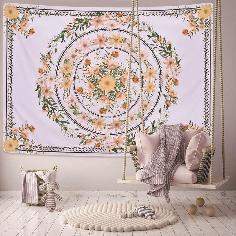 Tapestries Sun Flower Tapestry Mandala Hippie Wall-mounted Pink Mystery Bedroom Living Room 150x200cm
Tapestries Sun Flower Tapestry Mandala Hippie Wall-mounted Pink Mystery Bedroom Living Room 150x200cm
