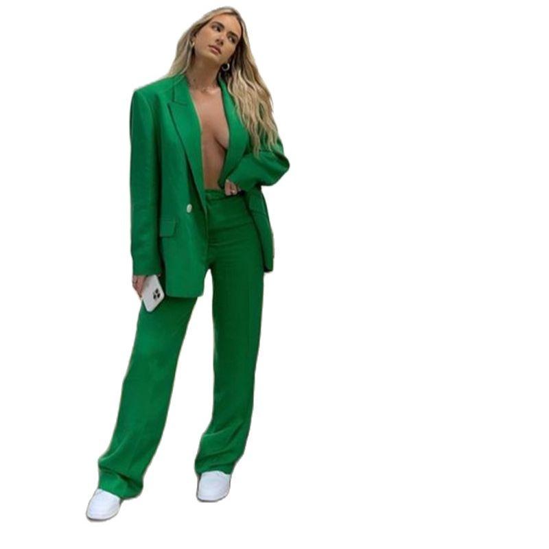 Women's Two Piece Pants Green Notched Lapel Lady Pant Suits For Weddings One Button Womens Business Blazer Female Jacket Trouser TuxedoWomen
Women's Two Piece Pants Green Notched Lapel Lady Pant Suits For Weddings One Button Womens Business Blazer Female Jacket Trouser TuxedoWomen