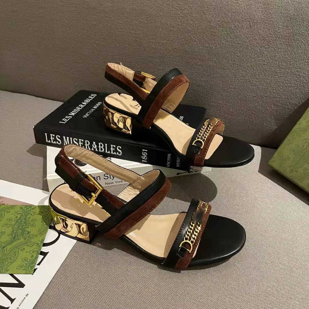 2021 summer High quality Women sandals Fashion Buckle platform Thick heel Genuine leather Womens cool shoe Designer sandal big size shoes, Red-2.cm
2021 summer High quality Women sandals Fashion Buckle platform Thick heel Genuine leather Womens cool shoe Designer sandal big size shoes, Red-2.cm