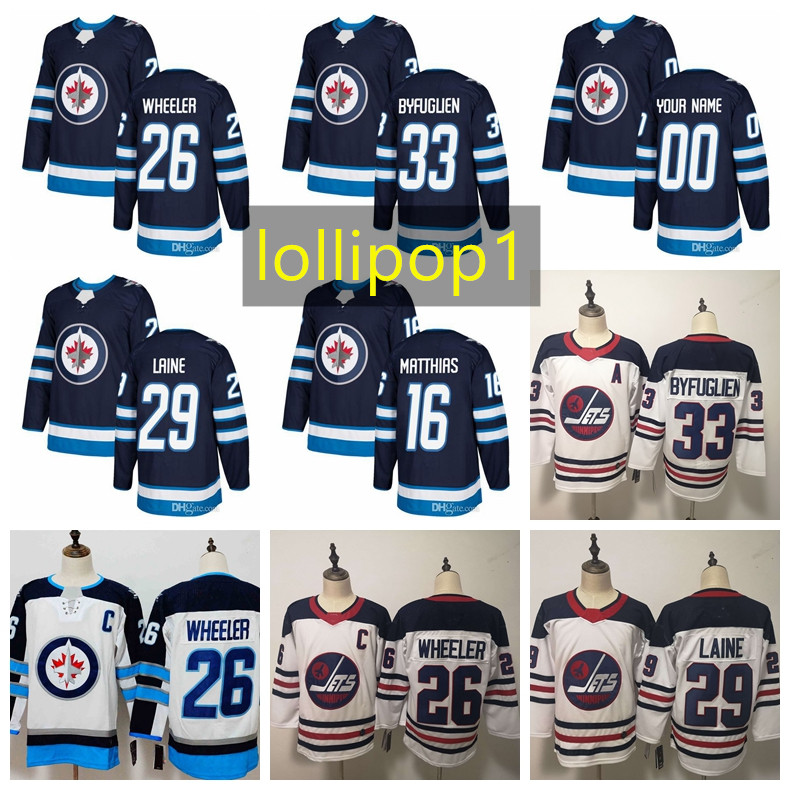 Winnipeg''Jets Hockey Jerseys 26 Blake Wheeler 29 Laine 33 Byfuglien 37 Hellebuyck 55 Mark Scheifele men women youth 325, As
Winnipeg''Jets Hockey Jerseys 26 Blake Wheeler 29 Laine 33 Byfuglien 37 Hellebuyck 55 Mark Scheifele men women youth 325, As