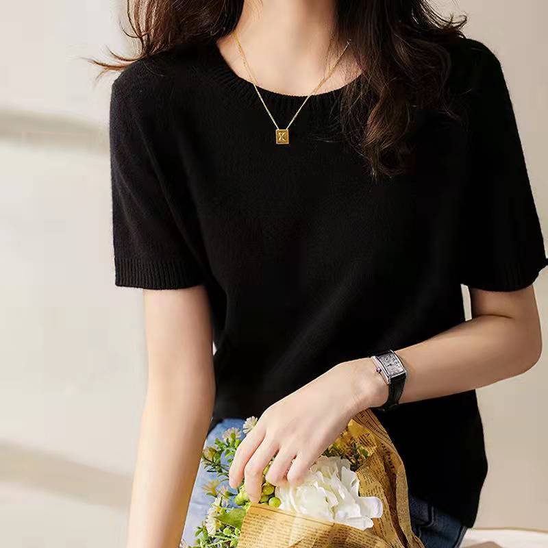 GIGOGOU Spring Summer Oversized Women t-shirt Fashion Soft breathable Short Sleeves Top Basic Loose Ladies Casual t shirt 220321