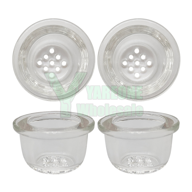 9-hole Replacement Glass Bowl for Silicone Pipe Borosilicate Glass Insert Screen Bowls Perfect Fit Most Rubber Smoking Tobacco Pipes YAREONE Wholesale
9-hole Replacement Glass Bowl for Silicone Pipe Borosilicate Glass Insert Screen Bowls Perfect Fit Most Rubber Smoking Tobacco Pipes YAREONE Wholesale