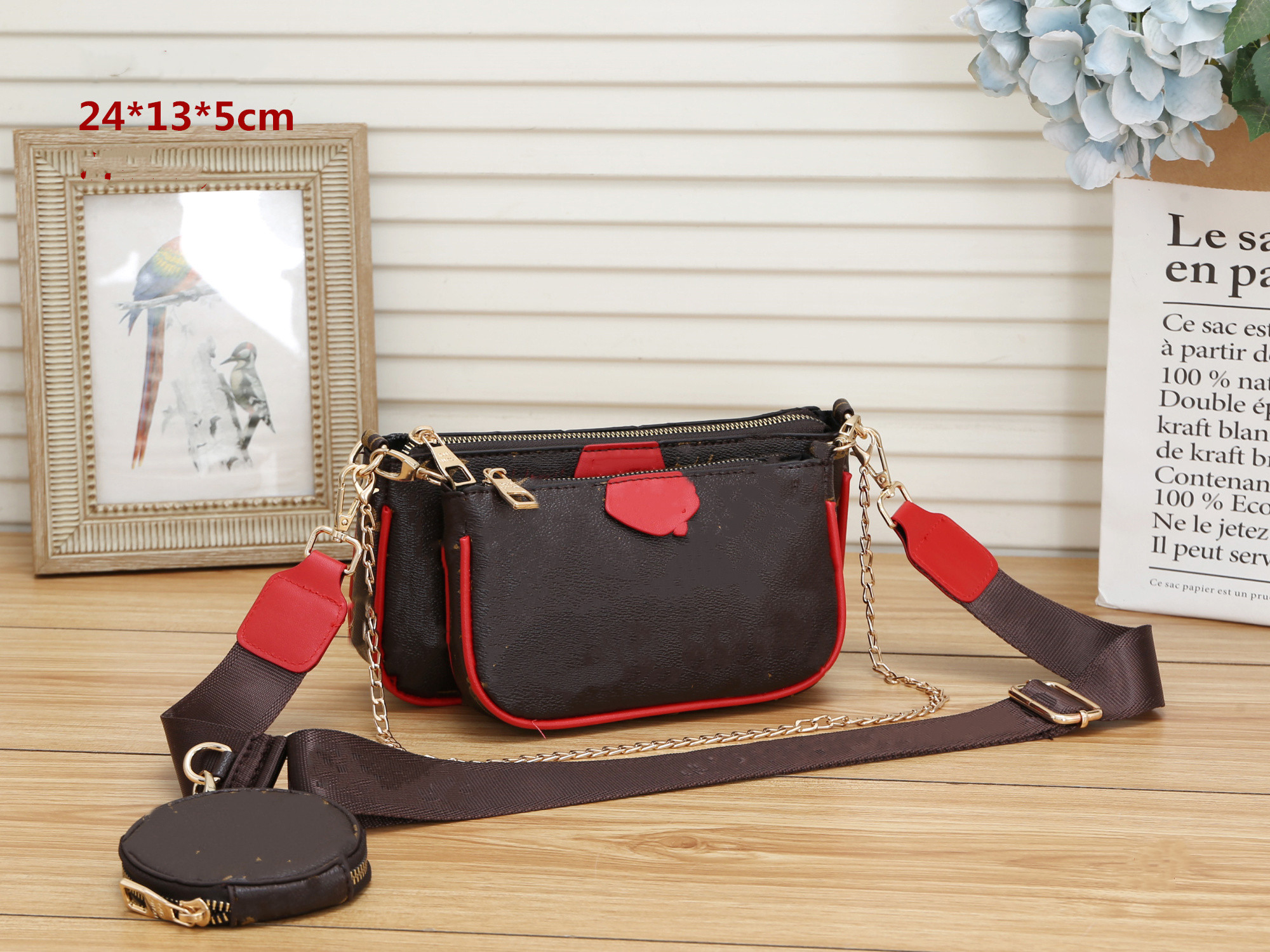 Designers Luxury Bags For Womens Louiseity 1 Viutonity Handbags LVS Crossbody Shoulder The Tote Bag multicolour Capacity Versatile 7A High Quality wallet LT4K, Extra freight
Designers Luxury Bags For Womens Louiseity 1 Viutonity Handbags LVS Crossbody Shoulder The Tote Bag multicolour Capacity Versatile 7A High Quality wallet LT4K, Extra freight
