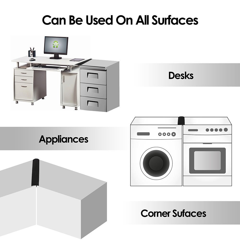 Sublimation Household Sundries Silicone Stove Gap Covers Heat Resistant Oven Gap Filler Seals Gaps Between Stovetop and Counter Easy to Cle