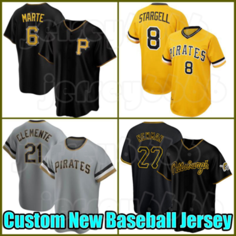 21 Roberto Clemente Barry Bonds Baseball Jersey Pirates Oneil Cruz Josh Bell Pittsburgh Bryan Reynolds Ke'Bryan Hayes Starling Marte Kevin Newman Dave Parker, Men custom retro(haidao)
21 Roberto Clemente Barry Bonds Baseball Jersey Pirates Oneil Cruz Josh Bell Pittsburgh Bryan Reynolds Ke'Bryan Hayes Starling Marte Kevin Newman Dave Parker, Men custom retro(haidao)